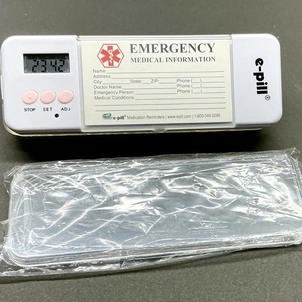 e-pill ® Medication Reminders Multi-Alarm PLUS SKU 759021